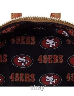 Loungefly NFL San Francisco 49ers Patches Mini Backpack