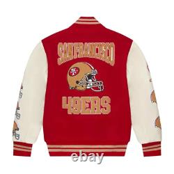 Men's NFL San Francisco 49ers Ovo Varsity Letterman Jacket