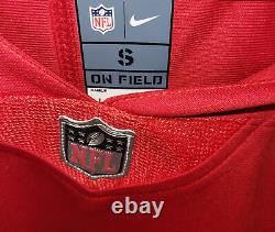 Men's San Francisco 49ers Joe Montana Nike Scarlet Retired Game Jersey size 2XL