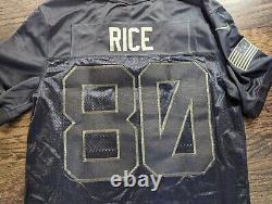 Mens Nike Jerry Rice San Francisco 49ers #80 Salute To Service Jersey Sz M NWT