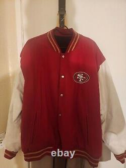 Mens San Francisco 49ers 80's Varsity Jacket