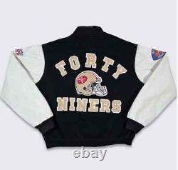 Mens San Francisco 49ers 80's Varsity Jacket