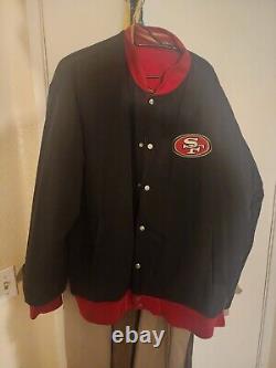 Mens San Francisco 49ers 80's Varsity Jacket