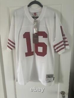 Mitchell & Ness Joe Montana San Francisco 49ers NFL Legacy Jersey Large New