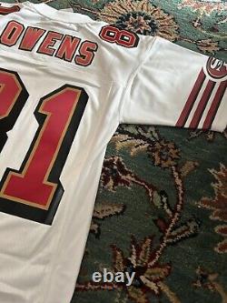 Mitchell & Ness Legacy Terrell Owens 1996 San Francisco 49ers Jersey SMALL NEW