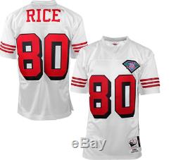 Mitchell & Ness San Francisco 49ers #80 Football Jersey New Mens 56 3XL $275