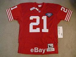 Mitchell and Ness Deion Sanders Jersey Size 44 SF 49ers Limited Edition