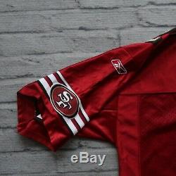 NEW Authentic San Francisco 49ers Frank Gore On Field Jersey by Reebok Sewn Vtg