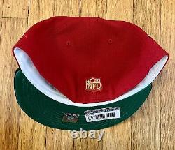 NEW ERA San Francisco 49ers Size 7 1/2 75th Anniversary Side Patch Fitted Cap SF