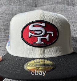 NEW ERA San Francisco 49ers Size 7 1/4 Super Bowl XXIX Side Patch Fitted Cap SF