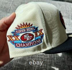 NEW ERA San Francisco 49ers Size 7 1/4 Super Bowl XXIX Side Patch Fitted Cap SF