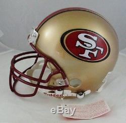 NEW Riddell ON FIELD Authentic San Francisco 49ers Football Helmet with Box, Large