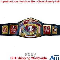 NFL American Football Super Bowl San Francisco 49ers Championship belt 2mm 4mm