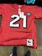 NFL Dark Drop Shadow Jersey San Francisco 49ers Deion Sanders Xl(48) Authentic