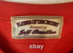 NFL SAN FRANCISCO 49ers Players of the Century Jersey Size 52 XL Red Stitched