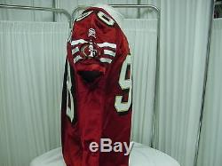 NFL San Francisco 49ers 2004 Game Worn/Used Jersey #98Julian Peterson (Mich St)
