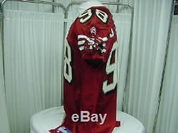 NFL San Francisco 49ers 2004 Game Worn/Used Jersey #98Julian Peterson (Mich St)