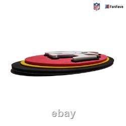 NFL San Francisco 49ers 3D Foam Logo Magnet Officially Licensed