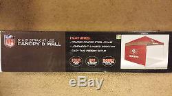 NFL San Francisco 49ers 9'x9' Canopy with Wall