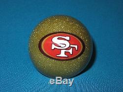 NFL San Francisco 49ers Billiard Pool Cue Stick & Team Logo Cue Ball FREE Ship