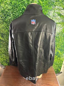 NFL San Francisco 49ers Football Leather Jacket Reebok Size 2XL