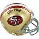 NFL San Francisco 49ers Joe Montana Signed Replica Mini Helmet