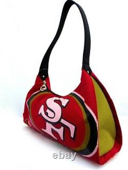 NFL San Francisco 49ers Ladies Purse with pink lettering