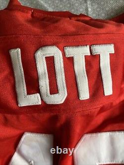 NFL San Francisco 49ers Mitchell & Ness Throwback 1989 Ronnie Lott #42 SZ 3X VTG