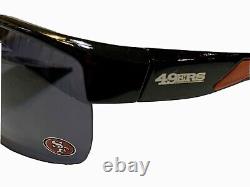 NFL San Francisco 49ers Polarized Half Rim Sunglasses UV 400