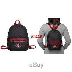 NFL San Francisco 49ers Quilted Mini Backpack