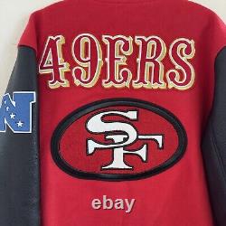 NFL San Francisco 49ers Retro Classic Men´s Rib Wool Varsity Jacket