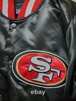 NFL San Francisco 49ers Satin Jacket Size Small