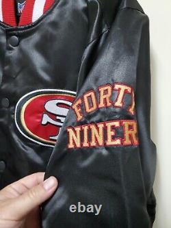 NFL San Francisco 49ers Satin Jacket Size Small