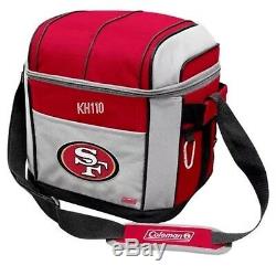 NFL San Francisco 49ers Soft Sided 24 Can Insulated Cooler by Coleman