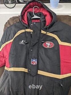 NFL San Francisco 49ers Vintage Jacket Logo Athletic Pro Line XL