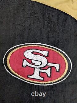 NFL San Francisco 49ers Vintage Jacket Logo Athletic Pro Line XL