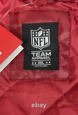 NFL Team Apparel San Francisco 49ers NFL Satin Jacket Men's Size 2XL NWT
