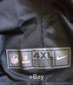 NIKE NLF Colin Kaepernick San Francisco 49ers Game Jersey Black 4X Large New