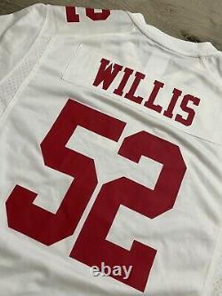NIke NFL Patrick Willis San Francisco 49ers 52 Football jersey NWT SZ Xl White