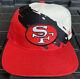 NWOT Vintage 90s San Francisco 49ers Logo Athletic Splash Snapback Hat Cap NFL