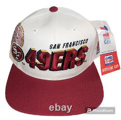 NWT 90's SPORTS SPECIALTIES Pro Line San Francisco 49ers Snapback Hat Vintage