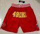 NWT Mitchell Ness Just Don Shorts San Francisco 49'ers Size XL
