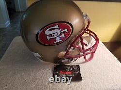 NWT NEW Riddell San Francisco 49ers Professional Full Size Replica Helmet L