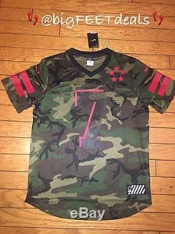 NWT Nike 7 Colin Kaepernick 49ers 2XL AUTHENTIC Field General Camo Jersey