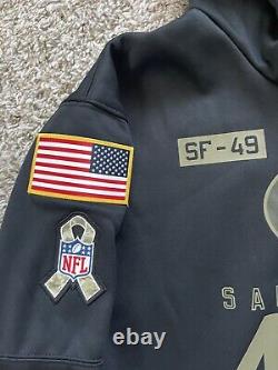 NWT Nike San Francisco 49ers Men's NFL Salute to Service Hoodie Sz 3XL NKDY-00A