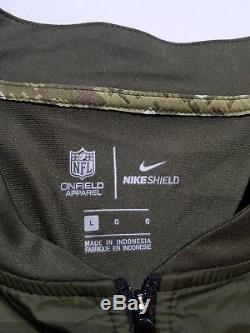 NWT Nike San Francisco 49ers Salute to Service Hybrid Pullover Jacket Men's L