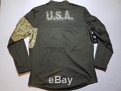 NWT Nike San Francisco 49ers Salute to Service Hybrid Pullover Jacket Men's L