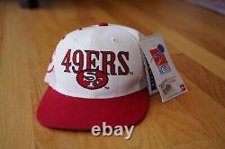 NWT Vintage San Francisco 49ers Snapback Hat Sports Specialties Laser Wool NFL