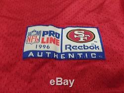New Authentic Reebok Pro Line San Francisco 49ers Jerry Rice Jersey 50th Patch