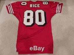 New Authentic Reebok Pro Line San Francisco 49ers Jerry Rice Jersey 50th Patch